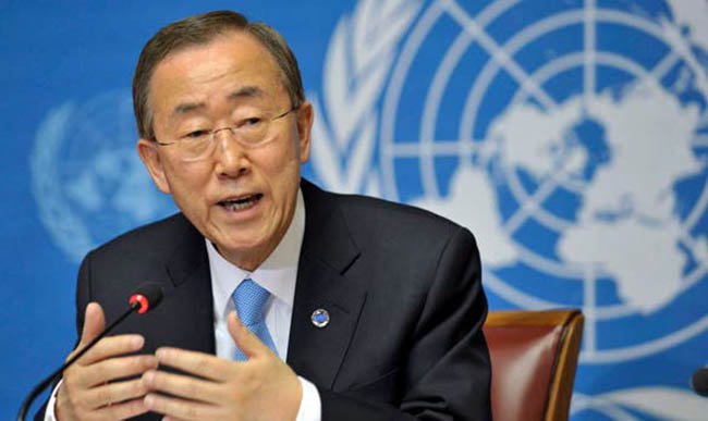 UN Chief Reports No Sense of Optimism  for Middle East Peace Process 